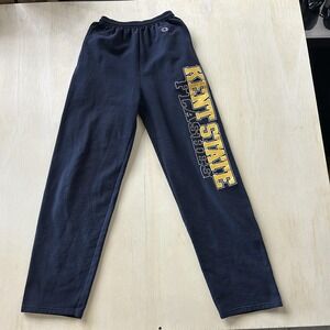 Kent State Golden Flashes Sweatpants Mens Small Blue NCAA Football Champion